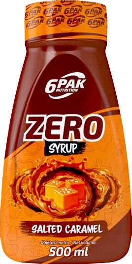 6pak Syrup Zero 500 Ml Polewa Karmelowa Sos 0 Kcal 13359912452 Allegropl