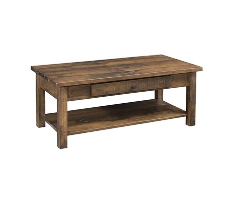 Farmhouse Coffee Table - Amish Crafted Furniture