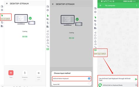 How To Use AirDroid Cast To Type Text On A Phone Through A Desktop