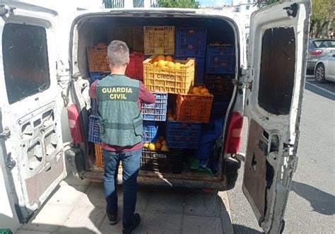 Ocho Detenidos En Carmona Por El Robo De 25000 Kilos De Naranjas