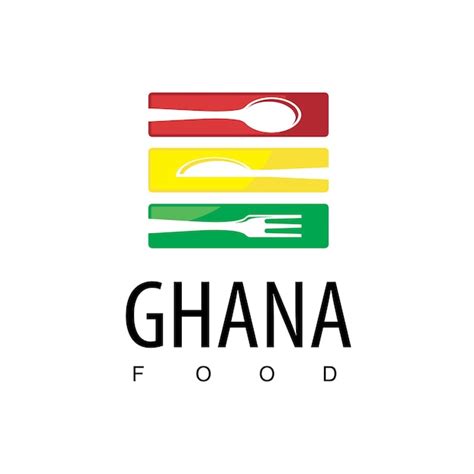 Premium Vector Ghana Restaurant Logo Template