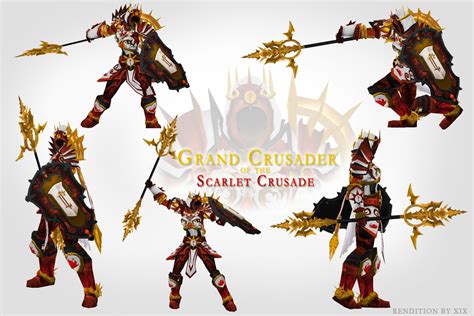 Grand Scarlet Crusader World of WarCraft WarCraft 3 Моды XGM