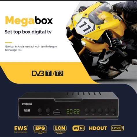 Jual Evercoss Stb Set Top Box Max Mega Box Tv Digital Receiver Full Hd