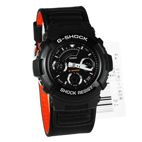 าฬิกาข้อมือ คาสิโอ Casio G Shock รุ่น Aw 591ms 1adr James Mobile ผู้นำเข้านาฬิการายใหญ่