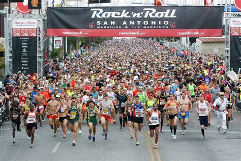 Top Finishers In The Rock N Roll San Antonio Marathon