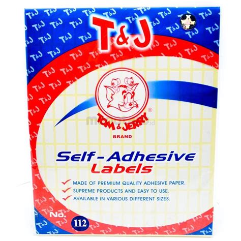 Jual Label Harga Tomandjerry No 112 Self Adhesive Labels Shopee Indonesia