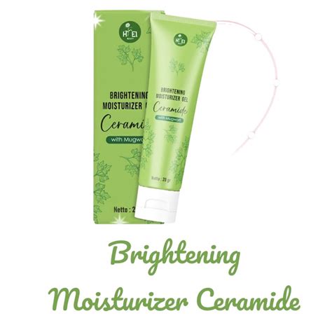 Jual Hi El Beauty Brightening Moisturizer Gel Ceramide With Mugwort