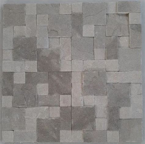 Stone Matt Grey Wall Cladding Tiles Thickness 10 15 Mm Size 1x1