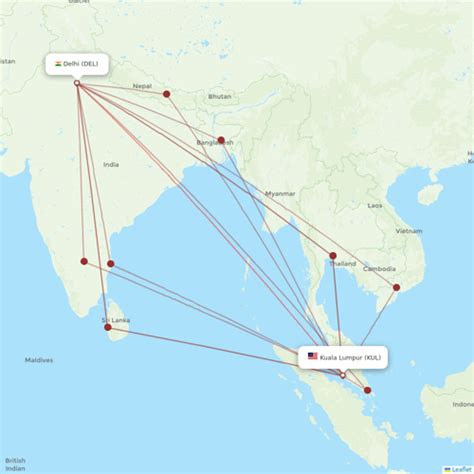 AirAsia X Routes 2024 Map With All Flights Flight Routes