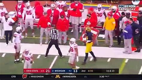 1 Ohio State Vs 13 Michigan Highlights Week 14 College Football