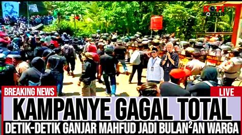 JEMPUT MALUNYA SENDIRI DETIK DETIK KAMPANYE GANJAR MAHFUD MALAH