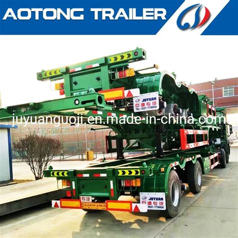 Tri Axles Container Carrier Chassis Truck Trailers 20f 40FT 45FT