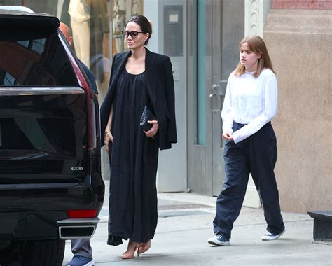 Angelina Jolies Daughter Vivienne Goes Casual In Converse Sneakers