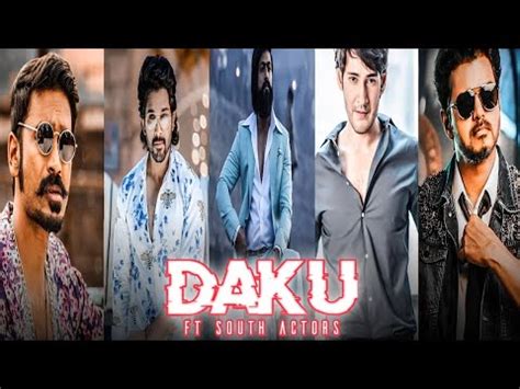 Daku On South Actor Action Scene Ft Ricky Bhai Allu Arjun Vijay