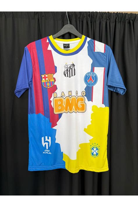 Genel Markalar Neymar Jr 11 Özel Tasarım Forması Tüm Kulüplerrrr