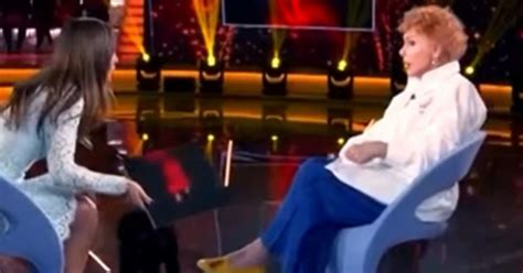 Ornella Vanoni Sbotta Con La Toffanin Basta E Che Pal E Gelo A