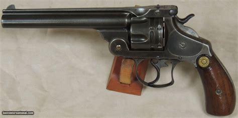 Smith And Wesson 44 Double Action First Model 44 Russian Caliber Top Break Revolver Sn 4919xx