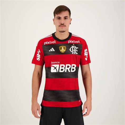 Adidas Flamengo Home 2023 Libertadores 2022 Champion Patch Jersey