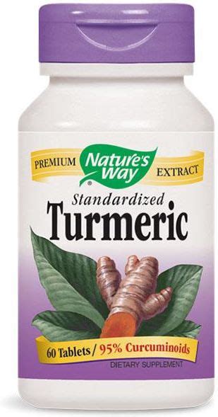 Nature S Way Turmeric Standardized Ekstrakt Kurkumy Kaps Opinie I