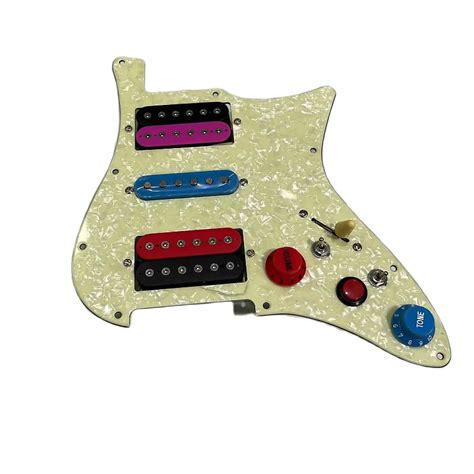 Hsh Guitar Stratocaster Strat Style Loaded Prewired Pickguard Reverb