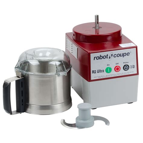 Robot Coupe R2N Ultra B Food Processor With 3 Qt Stainless Steel Bowl