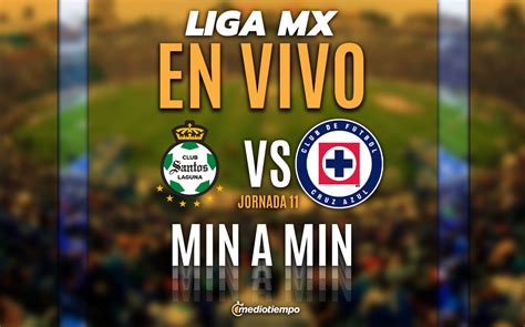 Santos Vs Cruz Azul En Vivo Transmisión Online Partido Liga Mx 2024