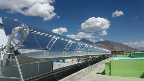 TRP P Parabolic Trough Collector Focusing Solar