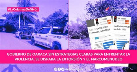 Gobierno De Oaxaca Sin Estrategias Claras Para Enfrentar La Violencia