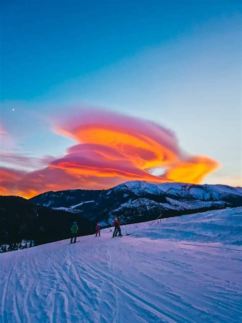 Wczorajsze Chmury Altocumulus Lenticularis Nad Tatrami Ale Widok