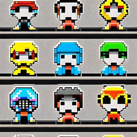 Pixel Character Generator: Create Custom Pixel Art Characters Easily ...