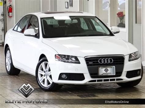 Sell Used 09 Audi A4 20t Quattro Premium Heated Seats In Mundelein