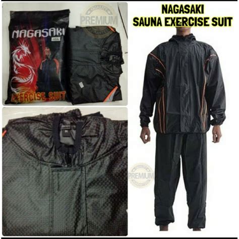 Jual SAUNA SUIT BAJU SAUNA NAGASAKI Shopee Indonesia