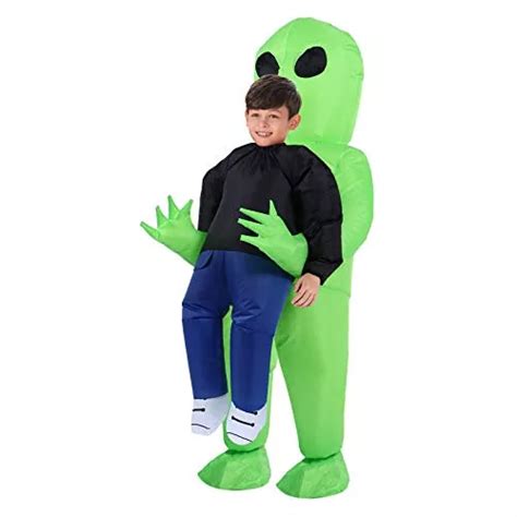 Disfraz Inflable De Alien Para Niños Disfraz Para Hallowee Meses sin