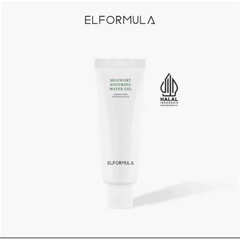 Jual Free Gift Elformula Mugwort Soothing Water Gel Intensive Skin