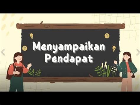 Menyampaikan Pendapat Youtube