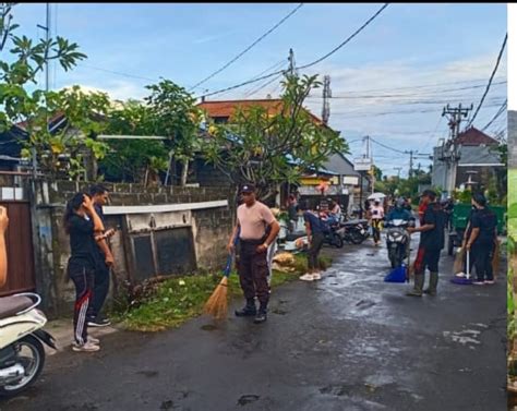 Sambut Tumpek Wayang Kelurahan Sesetan Gelar Jumat Bersih Bali