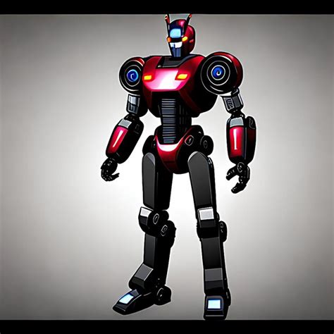 Premium Photo Full Body Robot Hero Background Image