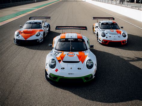 Gpx Racing Unveils Porsche Targa Florio Gulf Inspired Liveries