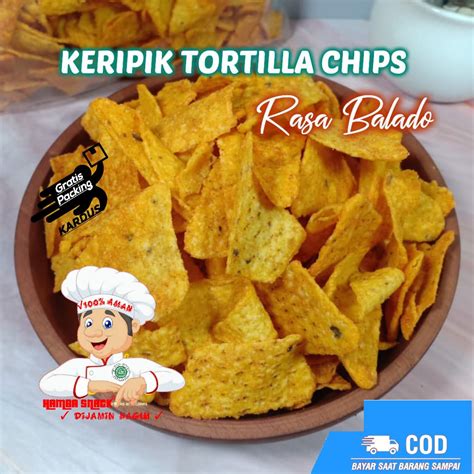 Jual TORTILA CHIP BBQ SNACK KILOAN MURAH TORTILA BBQ 125g TORTILLA