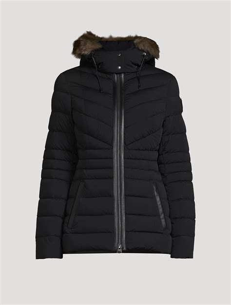 Mackage Patsy Shearling Trimmed Down Jacket Holt Renfrew