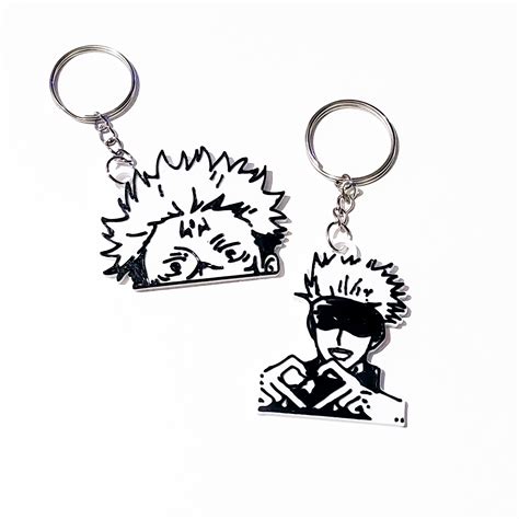 Archivo STL JUJUTSU KAISEN GOYO SUKUNA LLAVEROS KEYCHAIN Objeto