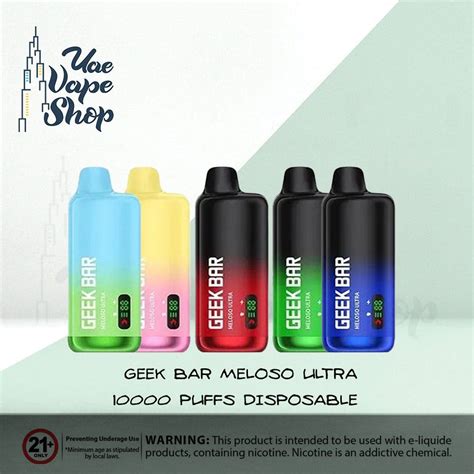 Geek Bar Meloso Ultra 10000 Puffs Disposable Vape In Uae