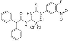 2 2 DIPHENYL N 2 2 2 TRICHLORO 1 3 4 FLUORO 3 NITROPHENYL THIOUREIDO