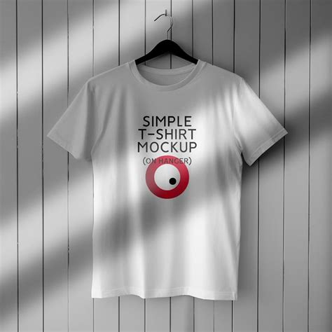 Free Simple T Shirt Mockup Template Psd