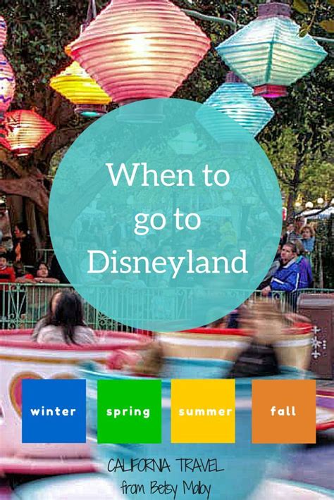 The Best Time to Visit Disneyland | Disneyland trip, Disneyland vacation, Disneyland