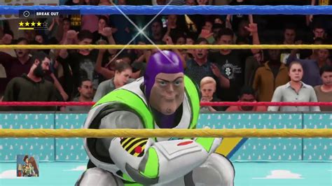 Toy Story Buzz Vs Woody WWE 2K18 Version YouTube