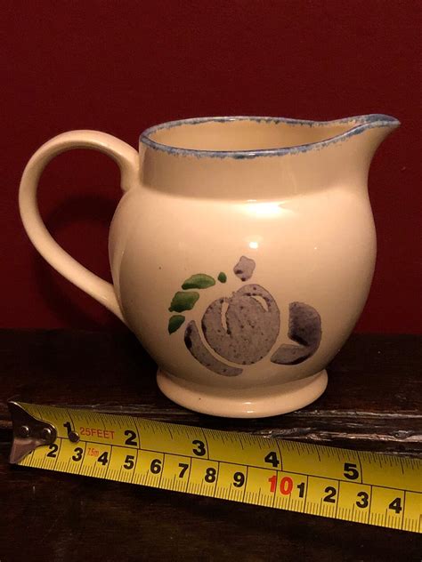 Poole Pottery Dorset Fruits Vintage S Hand Painted Plum Etsy