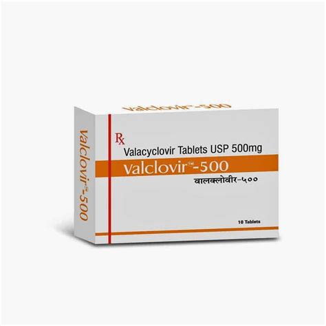 Valclovir 500Mg Tablets At Rs 400 Stripe Antiviral Medicine In Nagpur