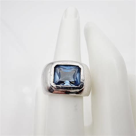 Massive Spinel Tested Silver Ring Catawiki