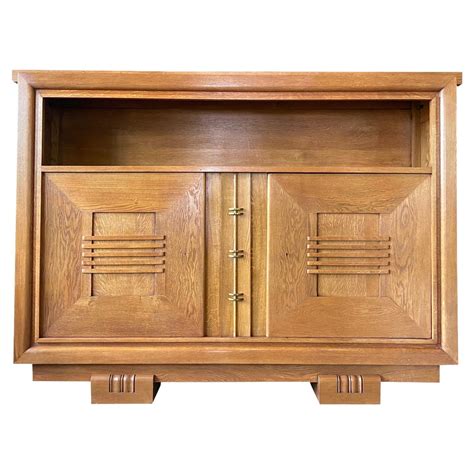 S French Oak Sideboard By Charles Dudouyt At Stdibs